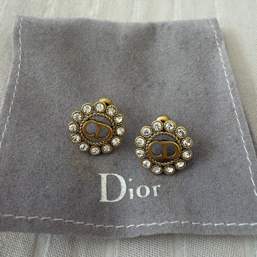 Dior Sunburst Earrings